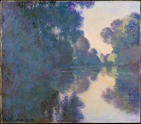 Monet (1897) - Morning on the Seine near Giverny